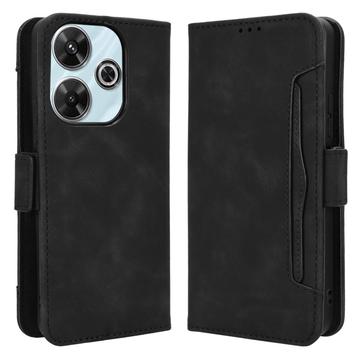 Husă Portofel Xiaomi Redmi Note 13R/Redmi 13/Poco M6 4G - Cardholder - Negru