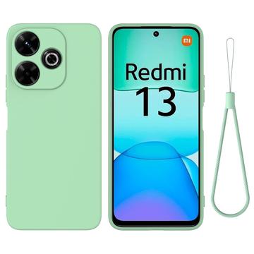 Husă Silicon Xiaomi Redmi Note 13R/Redmi 13/Poco M6 4G - Liquid - Verde