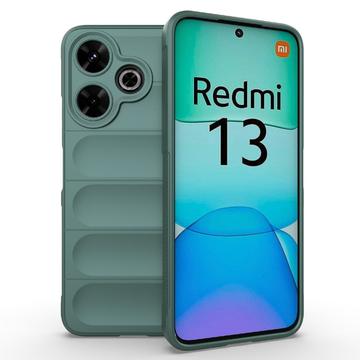 Husă TPU Xiaomi Redmi Note 13R/Redmi 13 5G - Rugged - Verde