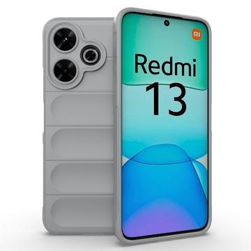Husă TPU Xiaomi Redmi Note 13R/Redmi 13 5G - Rugged - Gri Deschis