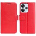 Husă Portofel cu Închidere Magnetică Xiaomi Redmi Note 13R/Poco M6 4G/Redmi 13 5G - Roșu