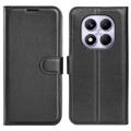 Husă Portofel cu Închidere Magnetică Xiaomi Redmi Note 14 Pro 4G - Negru