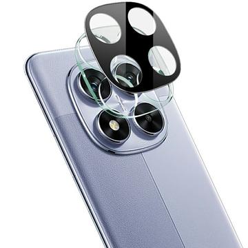 Geam Protecție Obiectiv Cameră Xiaomi Redmi Note 14 Pro 5G/Poco X7 - Imak 2-în-1 HD - Negru