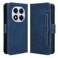 Husă portofel pentru card Xiaomi Redmi Note 14 Pro 5G/14 Pro+ 5G/Poco X7 - Albastru
