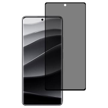 Protector de Ecran Xiaomi Redmi Note 14 Pro+ 5G/13 Pro+ - Privacy Full Cover - Marginea Neagră