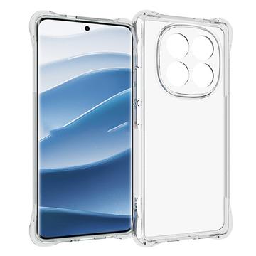 Husă TPU Xiaomi Redmi Note 14 Pro+ 5G - Antișoc - Transparent