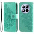 Husă Portofel Xiaomi Redmi Note 15 Pro 5G - Mandala - Verde
