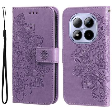 Husă Portofel Xiaomi Redmi Note 15 Pro 5G - Mandala - Violet