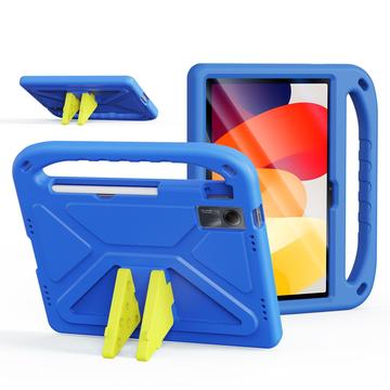 Husă rezistentă la șocuri EVA pentru copii cu suport Xiaomi Redmi Pad SE Dux Ducis Puff - albastru