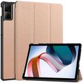 Husă Folio Smart Xiaomi Redmi Pad SE - Tri-Fold - Auriu Roze