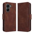 Husă portofel pentru card Xiaomi Redmi Turbo 5/Poco X8 Pro - maro