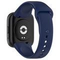 Curea Silicon Moale Xiaomi Redmi Watch 3 Lite/3 Active - Albastru Închis