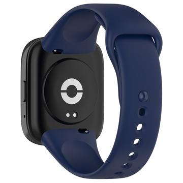 Curea Silicon Moale Xiaomi Redmi Watch 3 Lite/3 Active - Albastru Închis