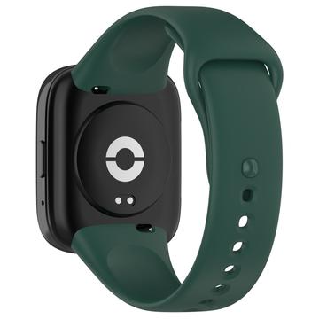 Curea Silicon Moale Xiaomi Redmi Watch 3 Lite/3 Active - Verde Închis