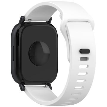 Curea Silicon Moale Xiaomi Redmi Watch 5 Active - Alb