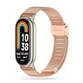Curea Milanese Xiaomi Smart Band 8/9 NFC - Tech-Protect - Auriu Roze