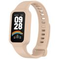 Xiaomi Smart Band 9 Active/Redmi Band 3 Curea de Schimb din Silicon cu Cadru Integrat - Roz