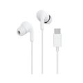 Căști Xiaomi cu conector Type-C și microfon HD - Alb