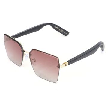 Y10 Ochelari inteligenți cu Bluetooth 5.3, microfon, protecție UV - Negru
