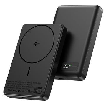 YF-P30 Power Bank compatibil MagSafe de 10000mAh cu port USB-C PD de 30W - Negru