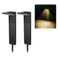 YH0801 Lumină de grădină cu energie solară - 2 buc. - Lumină caldă