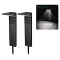 YH0801 Lumină de grădină cu energie solară - 2 buc. - Lumină albă