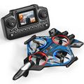 YL86 dronă RC cu controler cu ecran de 2.4" - albastru