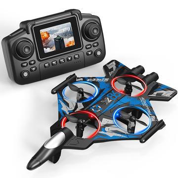 YL86 dronă RC cu controler cu ecran de 2.4" - albastru