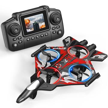 YL86 dronă RC cu controler cu ecran de 2.4" - roșu