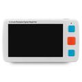 YS011 Lupa electronică portabilă cu ecran HD de 5" - alb
