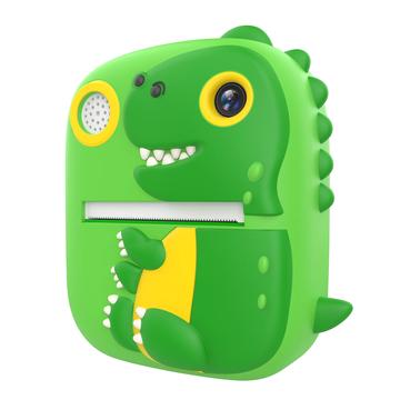YYTech P3 T-Rex Imprimare instantanee cameră foto pentru copii - verde