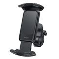 Suport pentru telefon Yesido C249 pentru motociclete și biciclete, cu sistem dublu de fixare - 4.7-7" - Negru