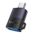 Yesido GS31 Adaptor USB 3.0 la USB-C OTG 18W - Negru
