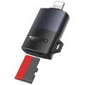 Yesido GS38 Cititor de carduri Lightning către TF pentru iPhone și iPad