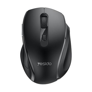 Yesido KB45 2.4G Mouse silențios fără fir cu 6 butoane - negru