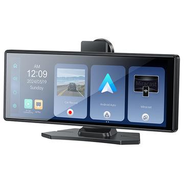Yesido KM19 Bluetooth Car Stereo cu navigație CarPlay / Android Auto și cameră video spate - 10.2"