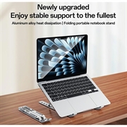 Yesido LP07 Suport reglabil pentru laptop - 13-20" - Argint