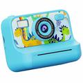 Z12 Mini aparat foto instant pentru copii cu card de memorie de 32GB - albastru