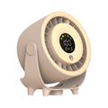 Ventilator de birou 2-în-1 Z6 cu funcție de umidificare - reîncărcabil prin USB - bej
