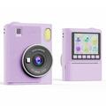 Z900 Aparat foto cu imprimare instantanee pentru copii cu filtre creative, card de memorie de 32GB - Violet