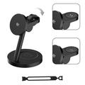 ZJ05 Încărcător wireless magnetic 3-în-1 Qi 2.2, 25W - Negru