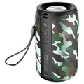Boxă Bluetooth Portabilă Impermeabilă Zealot S32 - 5W - Verde Camuflaj