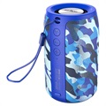 Boxă Bluetooth Portabilă Impermeabilă Zealot S32 - 5W - Albastru Camuflaj
