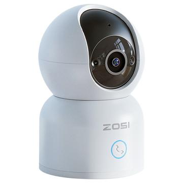 Zosi C518 3MP HD Camera de supraveghere Wi-Fi pentru interior - alb
