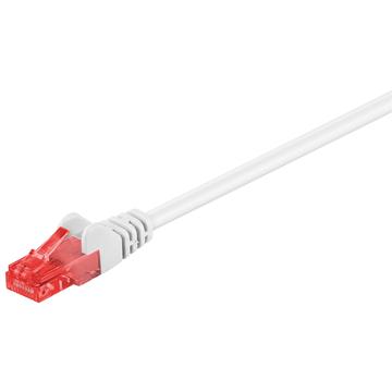 Cablu de Rețea RJ45 U/UTP CAT 6 Goobay - 0.5m - Alb