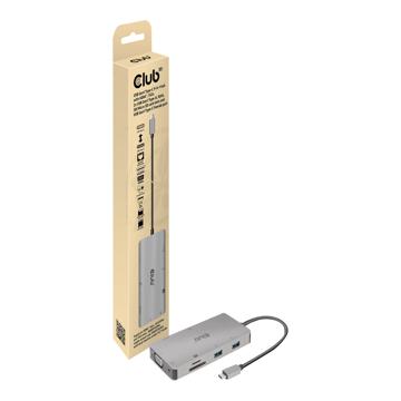 Club 3D USB Gen1 Type-C 9-in-1 Hub Stație de Andocare