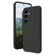 Husă Samsung Galaxy S25 dbramante1928 Greenland Pro - Compatibilă MagSafe - Negru de noapte