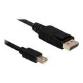 Delock Cablu Mini DisplayPort tată -> DisplayPort tată - 7m - Negru