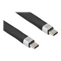 DeLOCK USB 3.2 Gen 2 Cablu USB Type-C 13cm - Negru