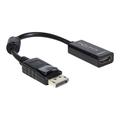 Adaptor Delock DisplayPort mascul > HDMI mamă - Negru